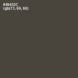 #49453C - Kelp Color Image