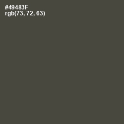 #49483F - Kelp Color Image