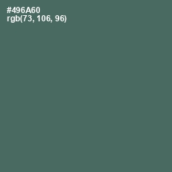 #496A60 - Como Color Image