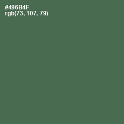 #496B4F - Axolotl Color Image