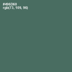 #496D60 - Como Color Image