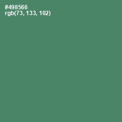 #498566 - Viridian Color Image