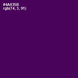 #4A035B - Clairvoyant Color Image