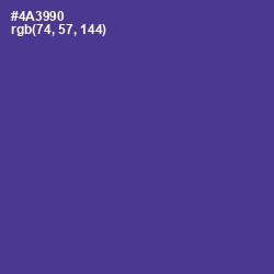 #4A3990 - Gigas Color Image