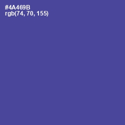 #4A469B - Victoria Color Image