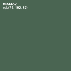 #4A6652 - Axolotl Color Image