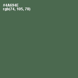 #4A694E - Axolotl Color Image