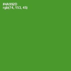 #4A992D - Apple Color Image