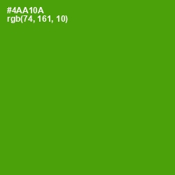 #4AA10A - Vida Loca Color Image
