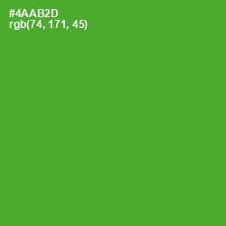 #4AAB2D - Apple Color Image