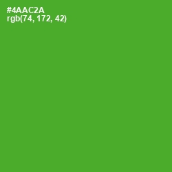 #4AAC2A - Apple Color Image