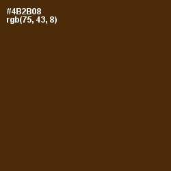 #4B2B08 - Bracken Color Image