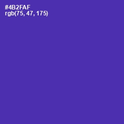 #4B2FAF - Daisy Bush Color Image