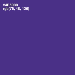 #4B3088 - Gigas Color Image