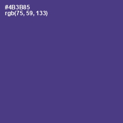 #4B3B85 - Gigas Color Image