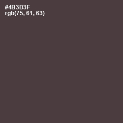 #4B3D3F - Armadillo Color Image