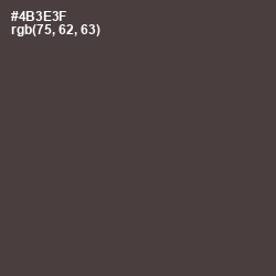#4B3E3F - Armadillo Color Image