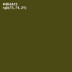 #4B4A15 - Bronzetone Color Image