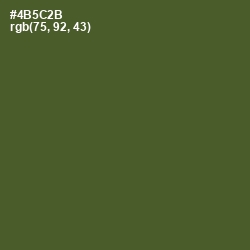 #4B5C2B - Woodland Color Image