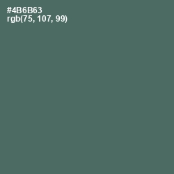 #4B6B63 - Como Color Image