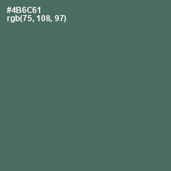 #4B6C61 - Como Color Image