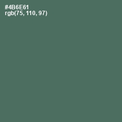 #4B6E61 - Como Color Image