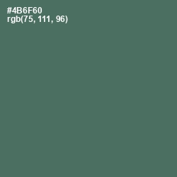 #4B6F60 - Como Color Image