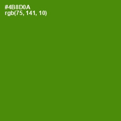 #4B8D0A - Vida Loca Color Image