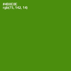 #4B8E0E - Vida Loca Color Image