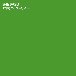 #4B9A2D - Apple Color Image