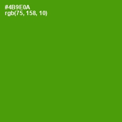 #4B9E0A - Vida Loca Color Image
