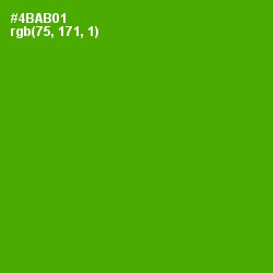 #4BAB01 - Christi Color Image