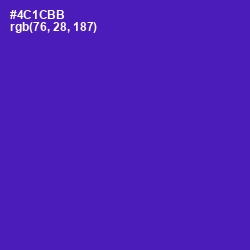 #4C1CBB - Daisy Bush Color Image