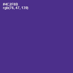 #4C2F8B - Gigas Color Image