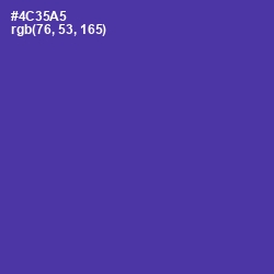 #4C35A5 - Gigas Color Image