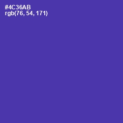 #4C36AB - Gigas Color Image