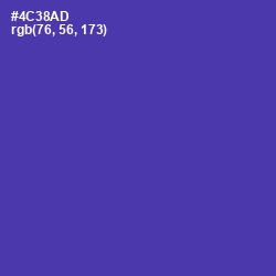 #4C38AD - Gigas Color Image