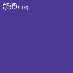 #4C3995 - Gigas Color Image