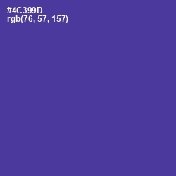 #4C399D - Gigas Color Image