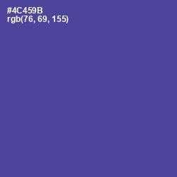 #4C459B - Victoria Color Image