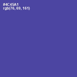 #4C45A1 - Victoria Color Image