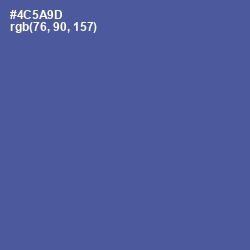 #4C5A9D - Victoria Color Image