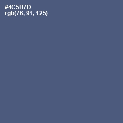 #4C5B7D - Comet Color Image