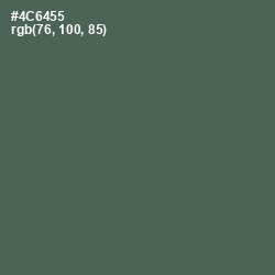 #4C6455 - Axolotl Color Image