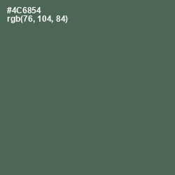 #4C6854 - Finlandia Color Image
