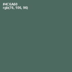 #4C6A60 - Como Color Image