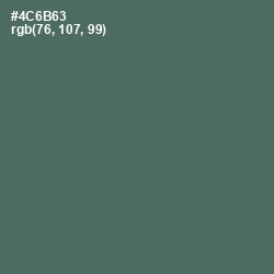 #4C6B63 - Como Color Image