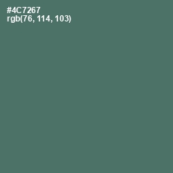 #4C7267 - Como Color Image