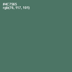 #4C7565 - Como Color Image