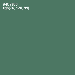 #4C7863 - Como Color Image